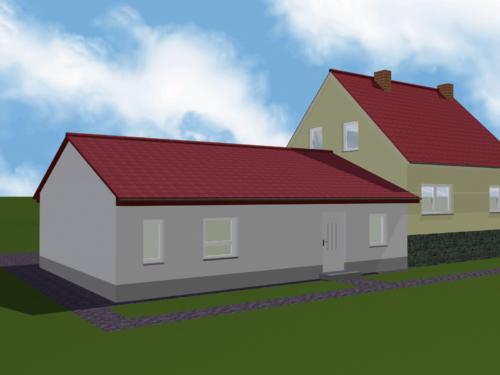 Neubau Einfamilienwohnhaus - Animation